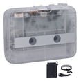 thumbnail image 2 of Cassette Tape Player, Portable Tape Player with Auto Reverse Feature, Audio Cassette to Digital Converter with 3.5mm Headphone Jack for Home or Outdoor, 2 of 7