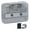 Transparent, variant on BIMZUC Bluetooth Cassette Player, Portable Vintage Auto Reverse Tape Player with 3.5mm Headphone Jack, USB or AA Battery Powered, Transparent Clear Window Design, 5.51 inches / 14 cm, Transparent