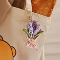 thumbnail image 5 of PEIBang Valentine's Day Handmade Keychain,Cute Flower Bouquet Keychains,Purse Bag Charms for Handbags,Valentine's Day Gifts, 5 of 6