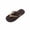 Brown, variant on SBYOJLPB Couple's Flip-Flops Fashion Casual Flops for Couples Wear and Massage-Soled for Spring and Summer Ideal for Beach Sandals