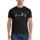 thumbnail image 5 of Camiseta Galley La Company negra para niños camisetas ajustadas de gran tamaño con estampado animal para hombres, 5 of 7