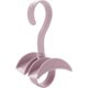 thumbnail image 2 of Pink Swivel Tote Clothes Hanger Closet Storage Organizer Hook Bag Belt Scarf Set of 4, 2 of 4