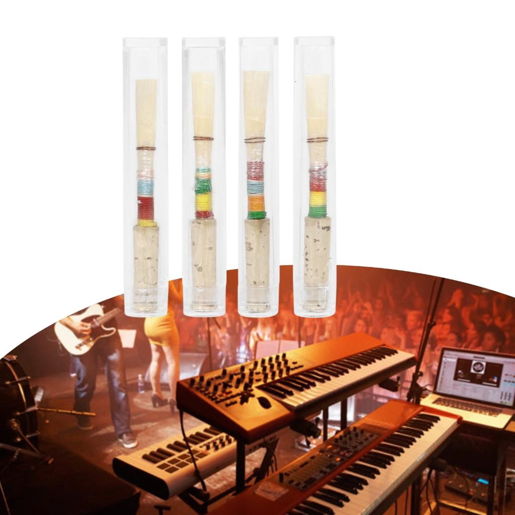 CEORPER Oboe Reed Medium Strength Music Instrument Replacement Part with Protective Tube