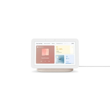 Nest Hub 7” Smart Display with Google Assistant (2nd Gen) - Sand