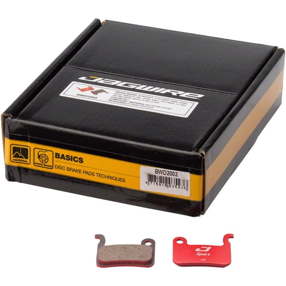 Jagwire Mountain Sport Semi-Metallic Disc Brake Pads 25pk. XTR/Saint/XT/SLX/LX