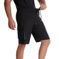 thumbnail image 4 of symoid Quick Dry Lightweight Stretch Cargo Hiking Shorts- Summer with Pockets Beach Plus Size Casual Nylon Black Workout Shorts Size XL, 4 of 9