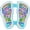 Blue, variant on Acupressure Foot Mat, Foot Pressure Point Mat with Protruding Stimulation Points, Reflexology Mat for Foot Health and Wellness, Acupressure Mat for Feet Massage Therapy