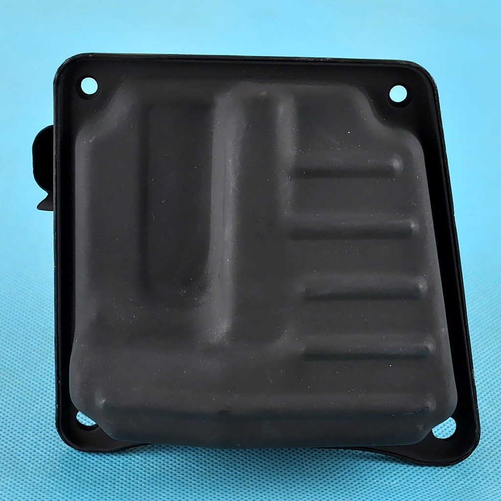 Dualoai Lawn Mower Part - Muffler Dual Port Exhaust Wt Gasket for 44 46 MS44 MS46