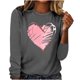 thumbnail image 3 of TaTaai Hoodies Shirts for Women Early Fall Long Sleeve Tops Vintage Graphic Outfits Tops Fashion Pullover Tees Gift, 3 of 3