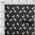 thumbnail image 2 of oneOone Rayon Black Fabric Skull Diy Clothing Quilting Fabric Print Fabric By Yard 56 Inch Wide-aA, 2 of 5