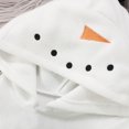 thumbnail image 6 of XFHLMJFF Christmas Snowman Jumpsuits for One Piece Baby Cartoon Long Sleeved Hooded Coveralls Plush Onesie Climbing Outfits for 3-6 Months, 6 of 7