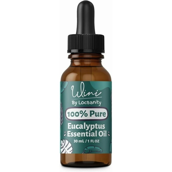 WINI by Locsanity Eucalyptus Essential Oil – 100% Pure, Natural Extract, 30mL