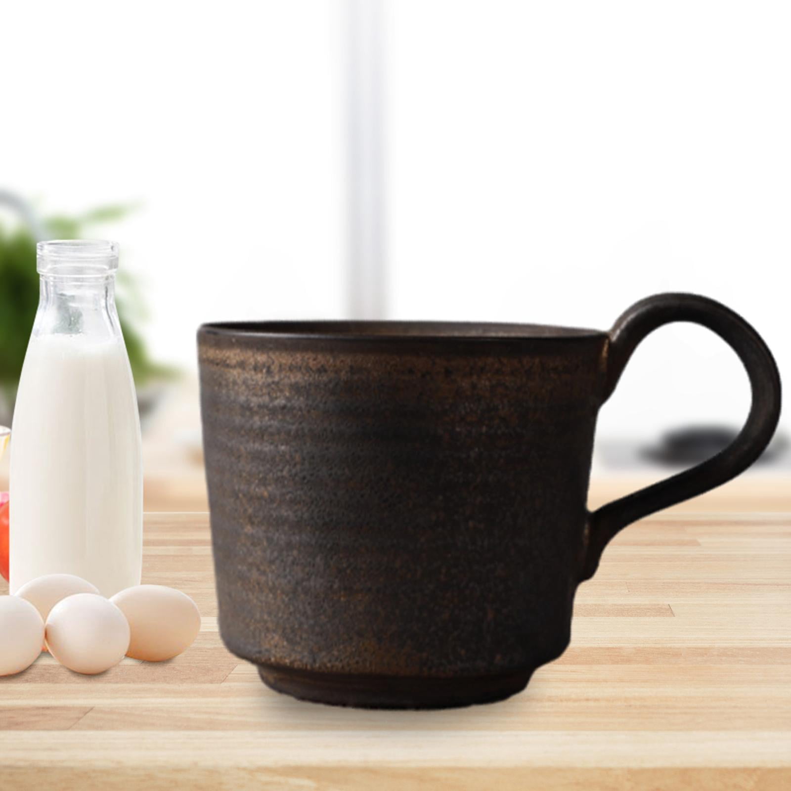 Baoblaze Ceramic Coffee Cup Handmade Ceramic Tea Cup Japanese Espresso Cup Ceramics C