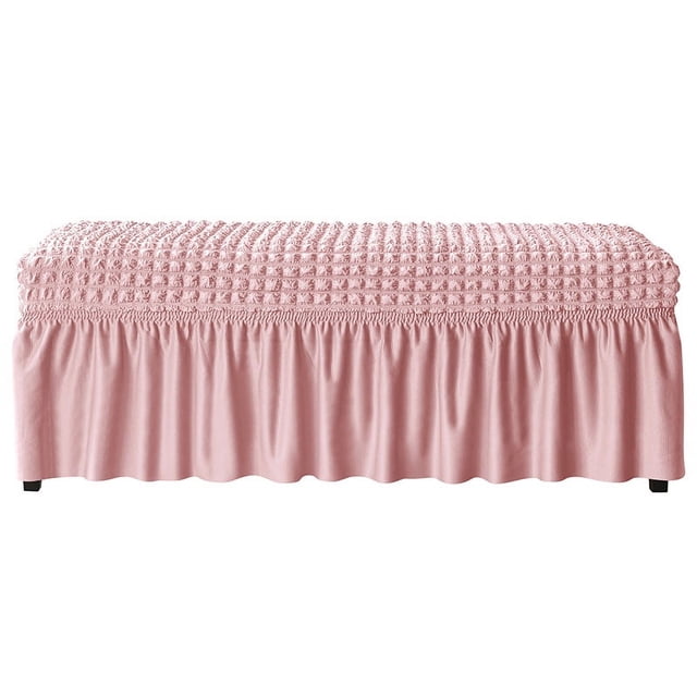 Falda todo incluido estilo burbuja elástica Funda de banco Funda antipolvo Funda de banco