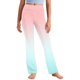 thumbnail image 2 of Odeerbi 2-13 Años Niñas Pierna Ancha Pantalones Yoga Gradiente Workout Danza Deportes Atlético Pantalones Elasticidad Lindo Alta Cintura Pantalones Pierna Recta, 2 of 9