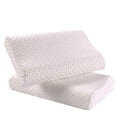 thumbnail image 3 of Almohada para el cuello, almohadas de espuma viscoelástica para aliviar el dolor, almohada para dormir, almohada ergonómica para el dolor de cuello y hombros, almohada cervical ortopédica pa, 3 of 4