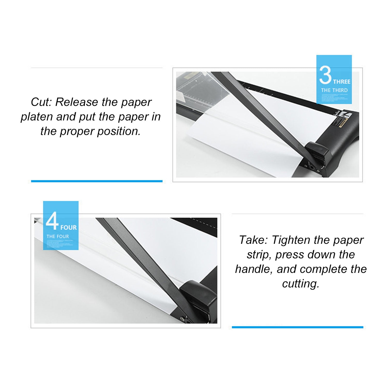 Paper Cutting Board, Incisive Blade A4 Paper Cutter Accurate