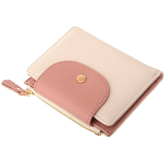 UPKOCH Zipper Coin Purse for Women Change Purse for Women White 1 PCS Minimalist Design