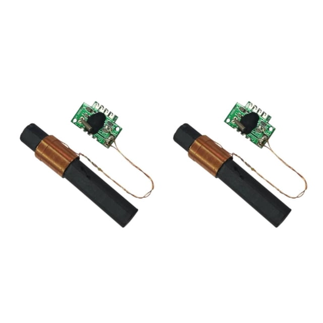 Decodeary Module Radio Réveil Signal Induction Premium 5KHz Haute Performance Électrique DCF-1060N-800 22 x 13.5 x 1mm 2ensemble