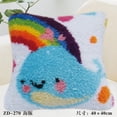 thumbnail image 1 of Manualidades de costura de ganchillo personalizadas, funda de almohada DIY, Kits de almohada de cojín con gancho para pestillo para principiantes y adultos, 1 of 4