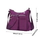 thumbnail image 2 of Bolso Bandolera de Nailon para Hombre y Mujer: Bandolera Mediana Multicompartimento con Bolsillos con Cremallera, Riñonera Ligera E Informal para Viajar, Correr y Comprar., 2 of 4