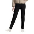 thumbnail image 5 of Ruyang Girls Fleece Lined Leggings Kids Plain Thick Warm Tights Footless Winter Thermal Soft Cotton Pantyhose Stockings, 5 of 9
