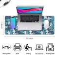 thumbnail image 5 of Green Waves &nbsp;desk Mouse Padwaterproofno Slip&nbsp;for Office Home Work GamingmousematRubber Base Mousepad with Stitched Edges 31.5x11.8inches, 5 of 7