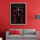 thumbnail image 5 of Token Sleep Decorative Poster Arte Pared Del para Bar Club 50x70cm, 5 of 9