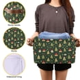 thumbnail image 3 of Yayeee 2 Pack Canvas Storage Basket with Handles for Shelves Fabric Bins Closet Organizer, Christmas Tree, 3 of 8
