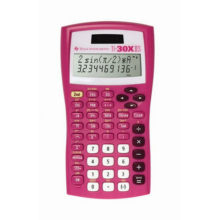 スペシャル特典 TI-30XIIS Instruments Texas 10-Digit Scientific Approved SAT 電卓