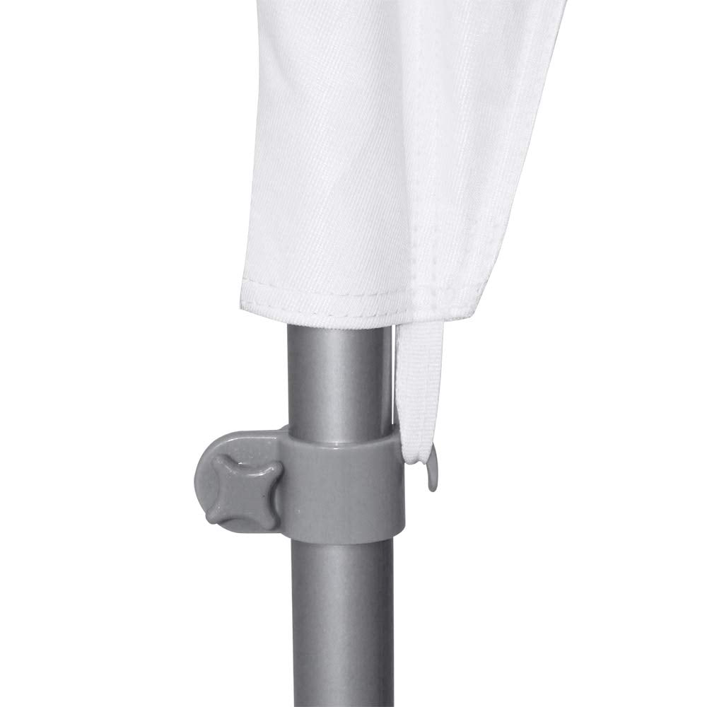 Vispronet Basic Extra Large Feather Flag Pole Set, 5 Poles, 1 Cross Base, 2.8ft x 14.8ft Flags