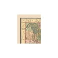 thumbnail image 4 of Historic State Map - Utah - Cram 1888 - Vintage Wall Art, 4 of 4