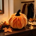 thumbnail image 3 of Qocolcyl Fabric Artificial Pumpkins, Cloth Fake Pumpkins for Halloween Thanksgiving Decor, Soft Cloth Pumpkins , Fall Decorations, Indoor Covered Outdoor Home Table Mantel Cabinet Party Decor, 3 of 7