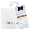 thumbnail image 5 of Bumble Premium Large Cotton Kitchen Towels | 16”x 26”, 6 Pack | Window Pane Design - 435 GSM Highly Absorbent Hand Towels Set With Hanging Loop | Sage Green, 5 of 6