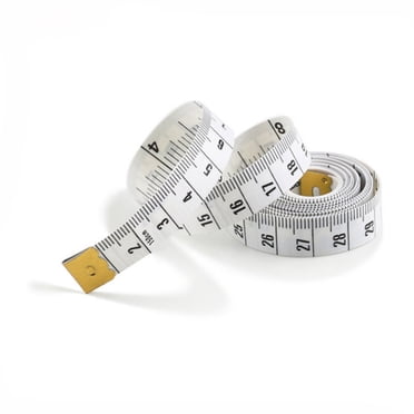 HOHAHO 1 pack Soft Flexible Tape Measure, Vinyl  Fiber Glass ,Double Scale, 60inch/150cm,for  Sewing Tailor Weight Loss Medical Body Measurement