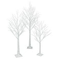 thumbnail image 4 of Christmas Gift! 5 FT Christmas Tinsel Slim Trees ,Collapsible Artificial Pencil Xmas Tree Reusable with Plastic Stand for Fireplace & Office & Classroom,Party Decor-Silver, 4 of 9