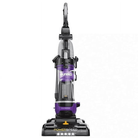Eureka PowerSpeed Bagless Upright Vacuum, Lightweight Multi-Surface Cleaner with LED and Pet Turbo Brush, NEU203, Purple