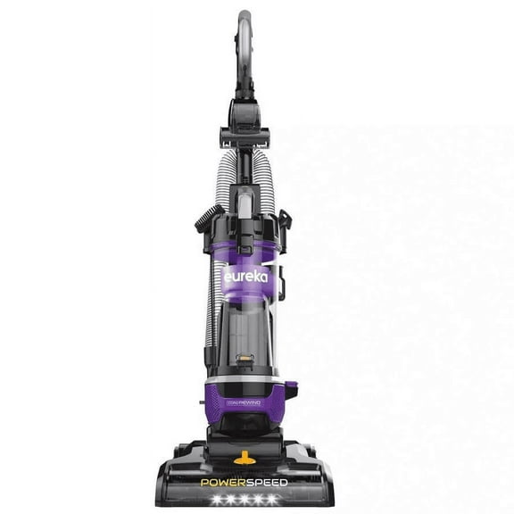 Eureka PowerSpeed Bagless Upright Vacuum, Lightweight Multi-Surface Cleaner with LED and Pet Turbo Brush, NEU203, Purple
