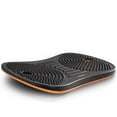 thumbnail image 1 of FEZIBO Standing Desk Anti Fatigue Mat Wooden Wobble Balance Board Stability Rocker with Ergonomic Design Comfort Floor Mat (Medium, Obsidian Black), 1 of 4