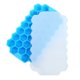 thumbnail image 3 of Honeycomb fabricante de hielo bandeja de cubitos de hielo con cubitos de hielo tapa (azul), 3 of 7