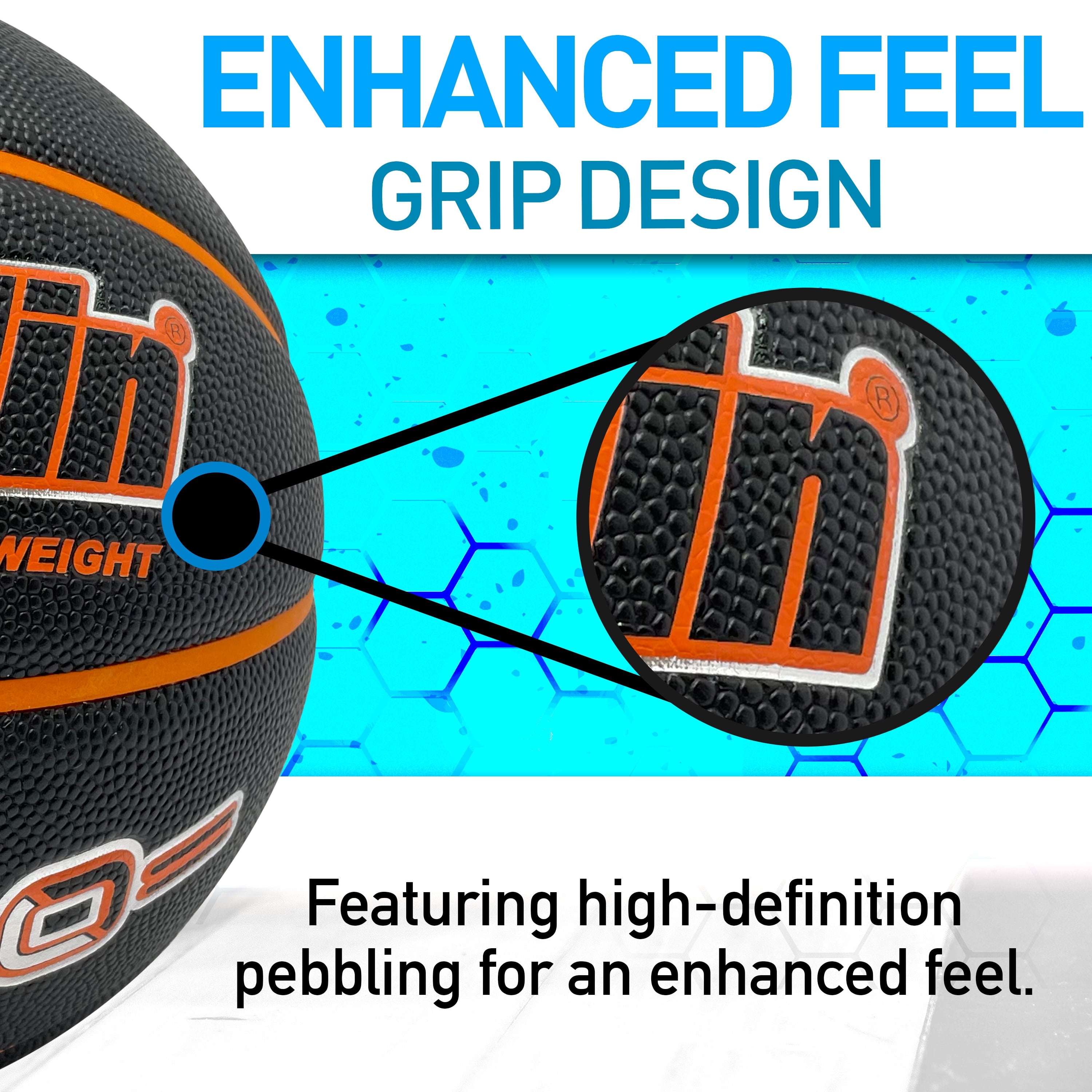 Franklin Sports 5000 Women's Basketball - 28.5" Girls Basketball - Official Indoor Basketball - High School + College Game Ball - Air Pump Included