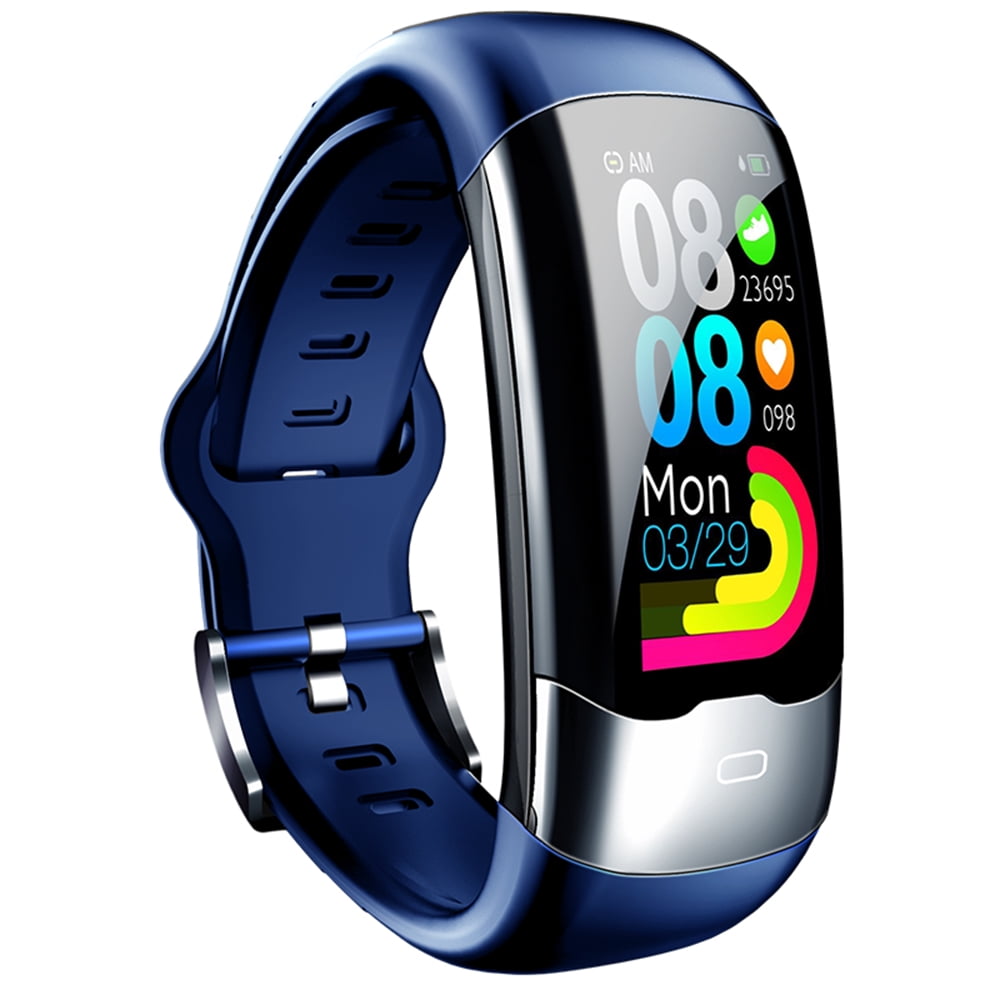 IP67 Waterproof Smart Watch Fitness Smart Bracelet Heart Rate Blood Pressure Blood Oxygen Monitor Step Counter Calorie Counter Sports Watch Health