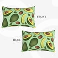 thumbnail image 4 of Daiia Avocado With Seeds Bedding Waterproof Pillow Protector Zippered Queen – Bed Bug Proof Pillow Encasement-14"x20", 4 of 9
