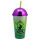 thumbnail image 1 of Vaso Doble Pared Tapa Domo Y Popote, Colección Wicked, Diseño Elphaba Green, Vaso con Brillos, Capacidad 500 Ml, 1 of 4