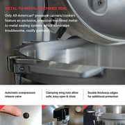 All 1930 Pressure Cooker/Canner 15.5 Quart - Silver 915 - Metal-to-Metal Sealing System Suitable for Gas or Electric Stoves