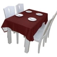 thumbnail image 3 of EREHome Red And White Striped Tablecloth 52x70 inches, 3 of 4