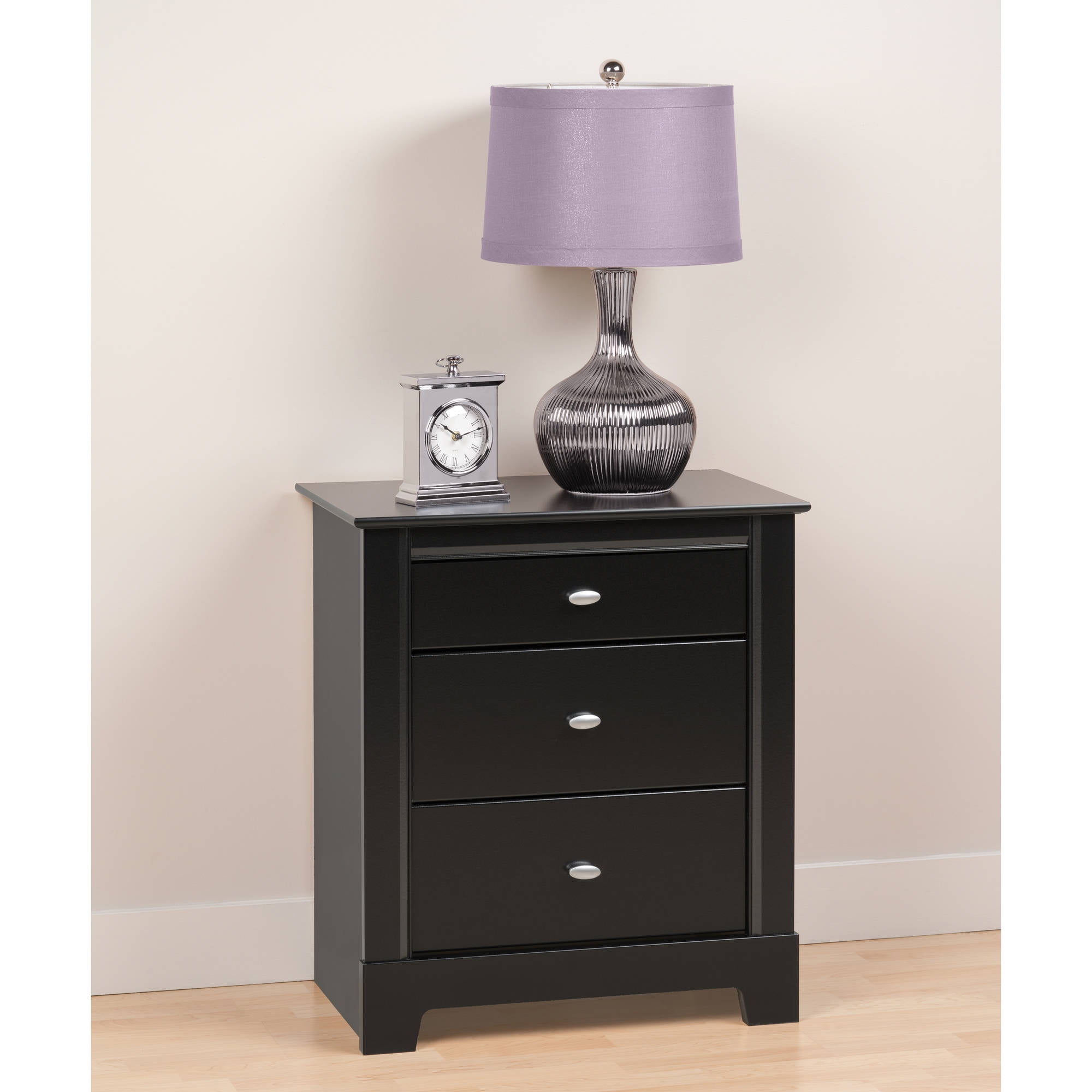 Black Kallisto Nightstand Drawer Walmartcom - black kallisto nightstand drawer walmartcom -