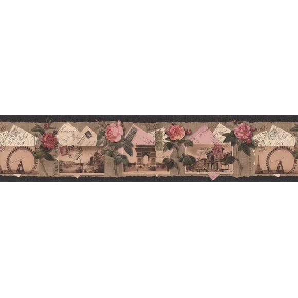 Italy France Wallpaper Border SP76476