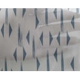 thumbnail image 4 of oneOone Georgette Viscose Fabric Triangle Ikat Printed Fabric 1 Yard 42 Inch Wide, 4 of 4