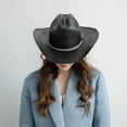 thumbnail image 5 of Stylish White Panama Hat Men and Women Hat Casual Outdoor Wear Trendy Hat Accessory for Beach and Party Wear, 5 of 9